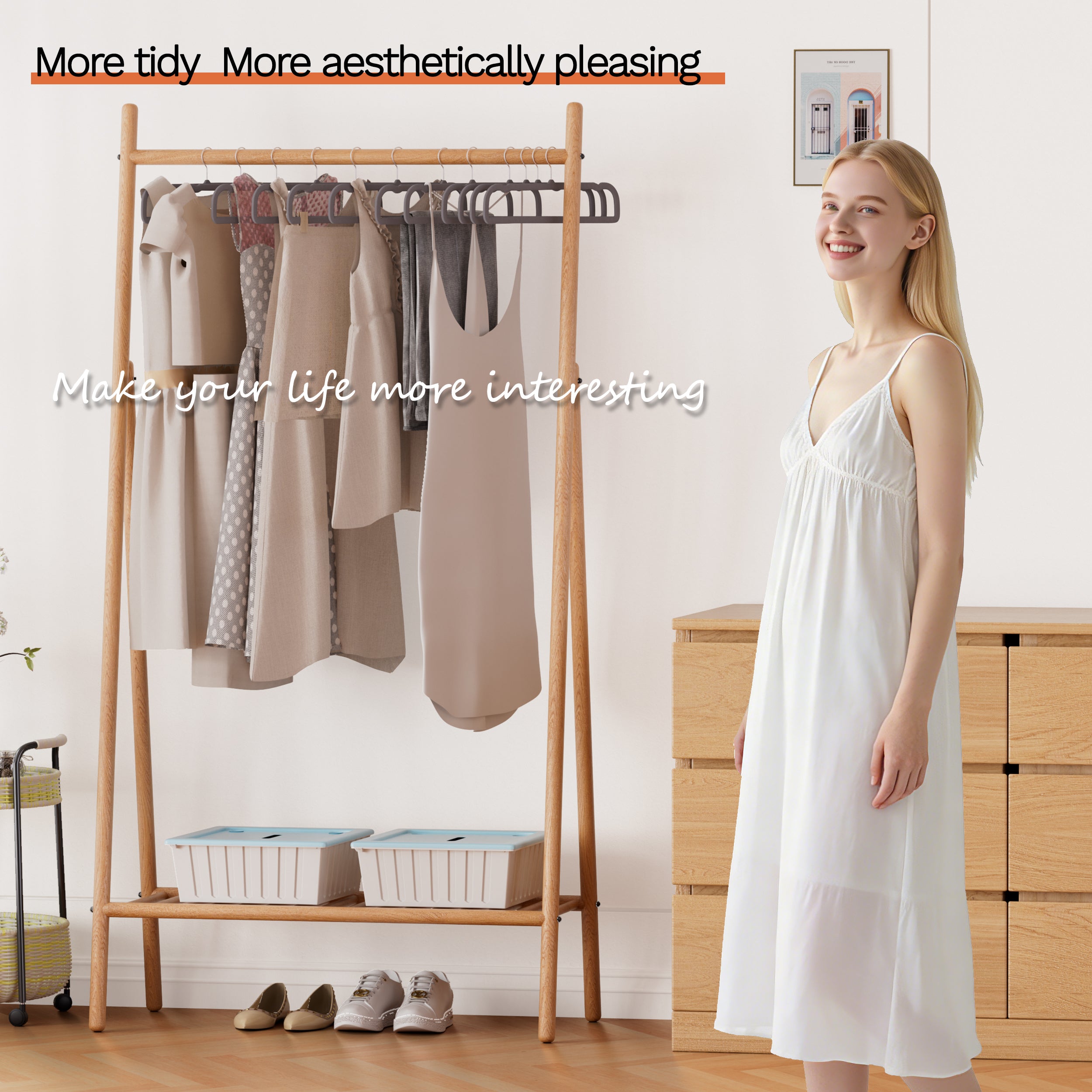 MLKJHHI Gray Velvet Hangers 60 Pack, Slim Space Saving Pants Hangers for Closet Organizer, Rotating Hook, Non Slip Clothes Felt Hanger Heavy Duty for Tank Top, Jean Perchas, Camisole, Kids' Clothes